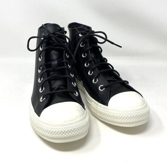 Converse 170100C Men's Sneaker OrthoLite Chuck Taylor AS High Top Leather Black - Picture 4 of 9